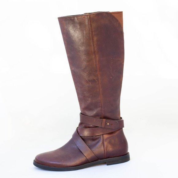 Cole Haan New Leather Boots size 6 1/2 - Picture 1 of 4
